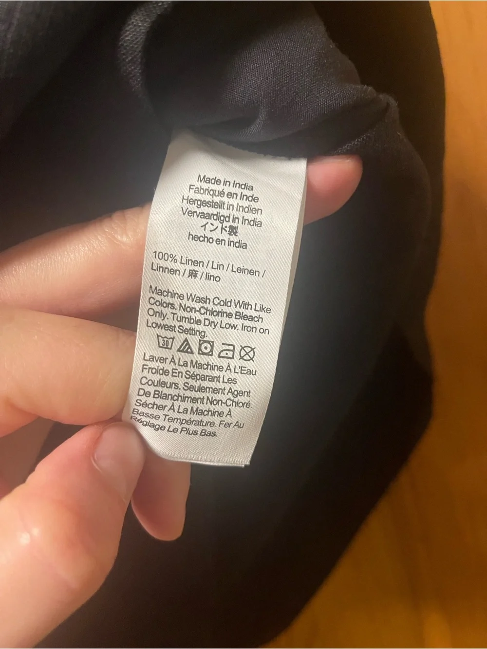 J. Crew Black Linen-Blend Elastic-Waist Shorts, L